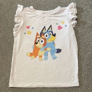 Little Sleepies Kids Bluey Shirt